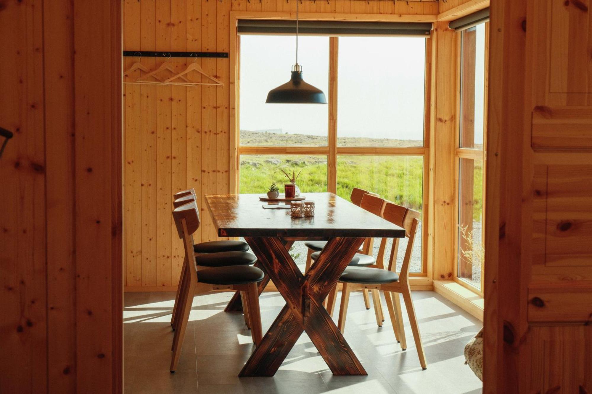 Mulafossur Cottages By Famous Waterfall In Gasadalur Exteriör bild
