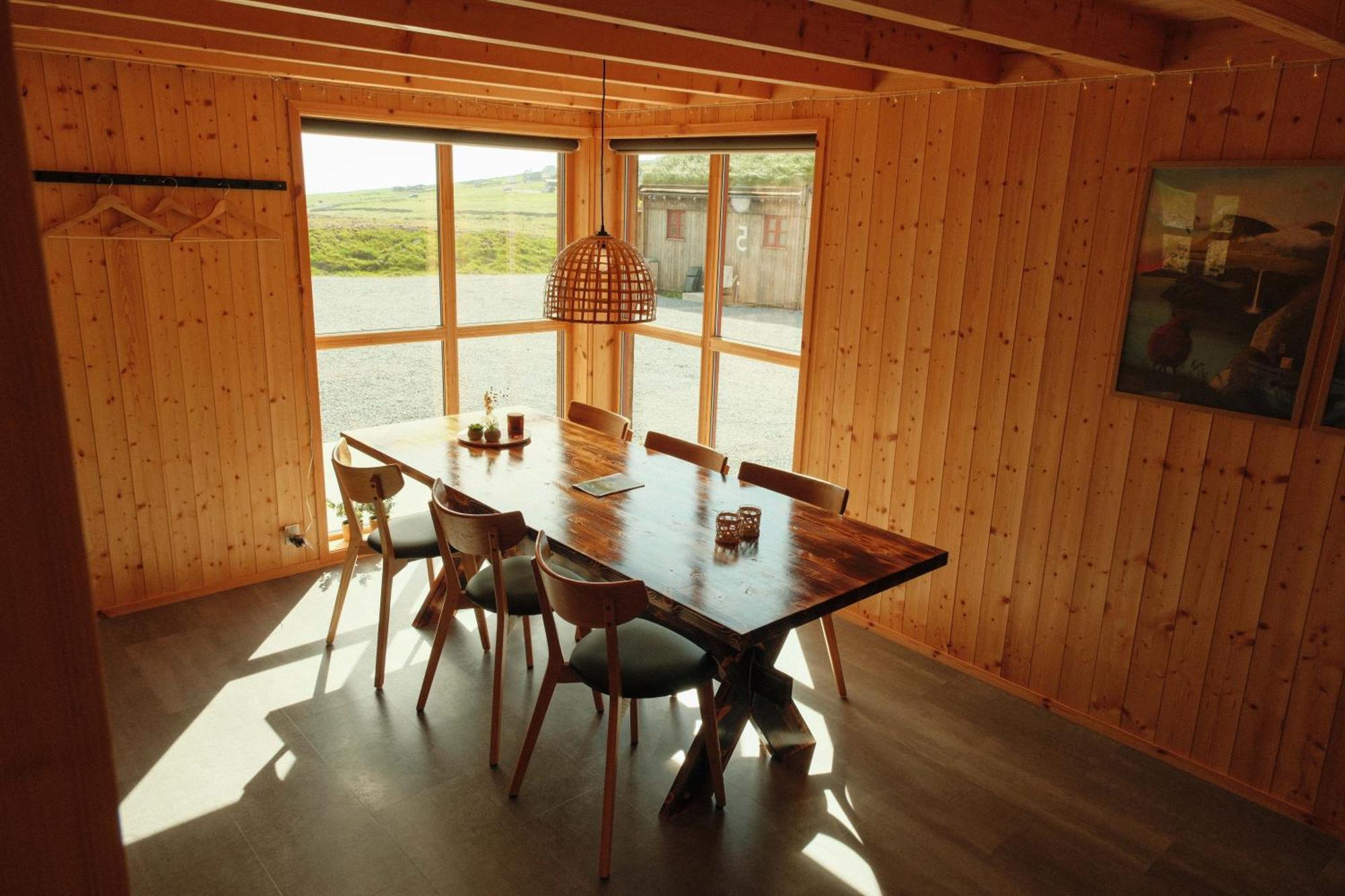 Mulafossur Cottages By Famous Waterfall In Gasadalur Exteriör bild